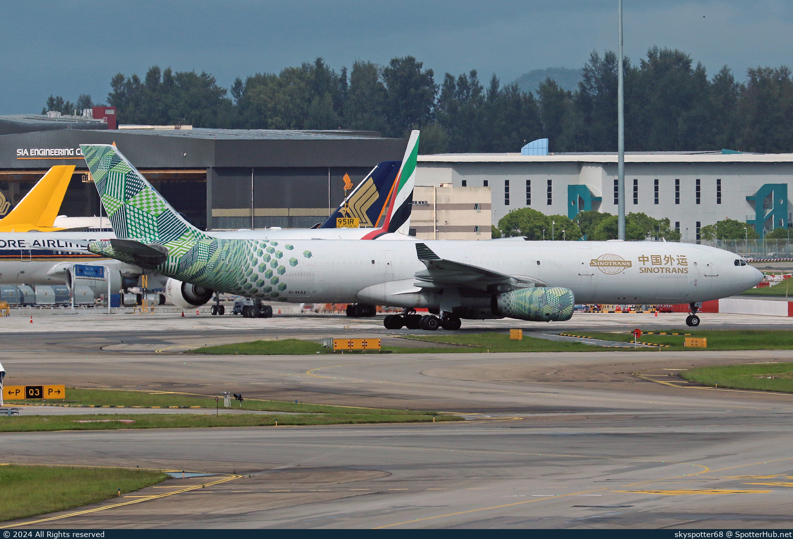 Photo of EI-MAE - Airbus A330-343(P2F) operated by Galistair Malta