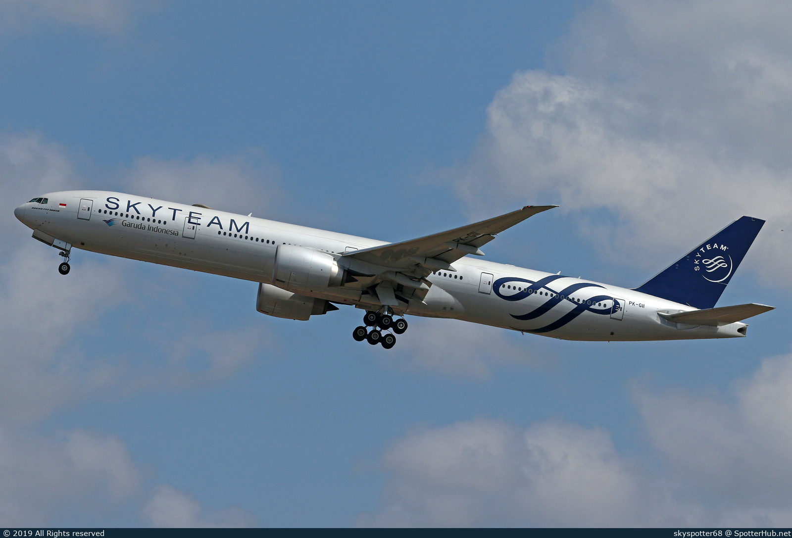 Photo of PK-GII - Boeing 777-3U3(ER) operated by Garuda Indonesia