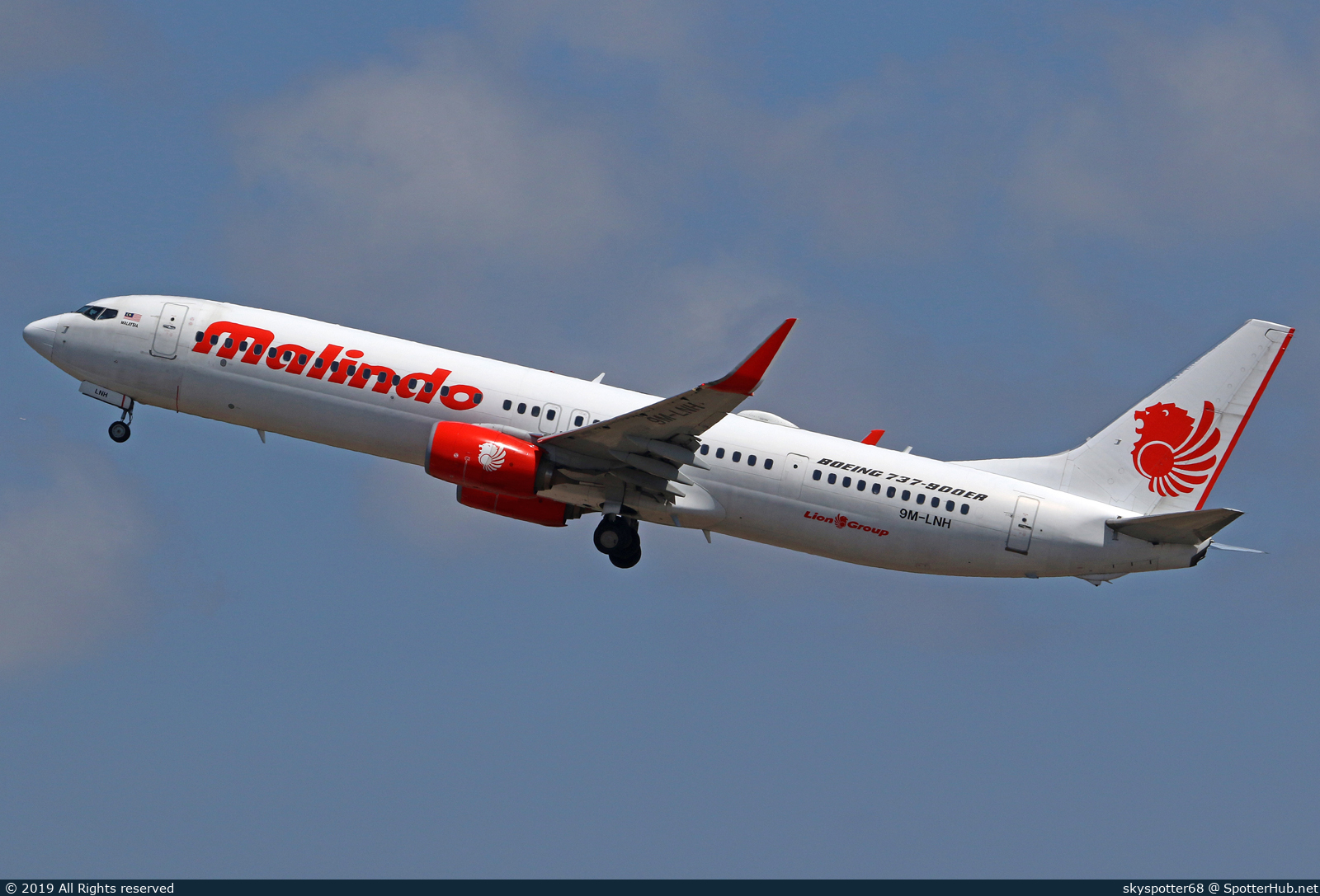 Photo of 9M-LNH - Boeing 737-9GP(ER) operated by Malindo Air