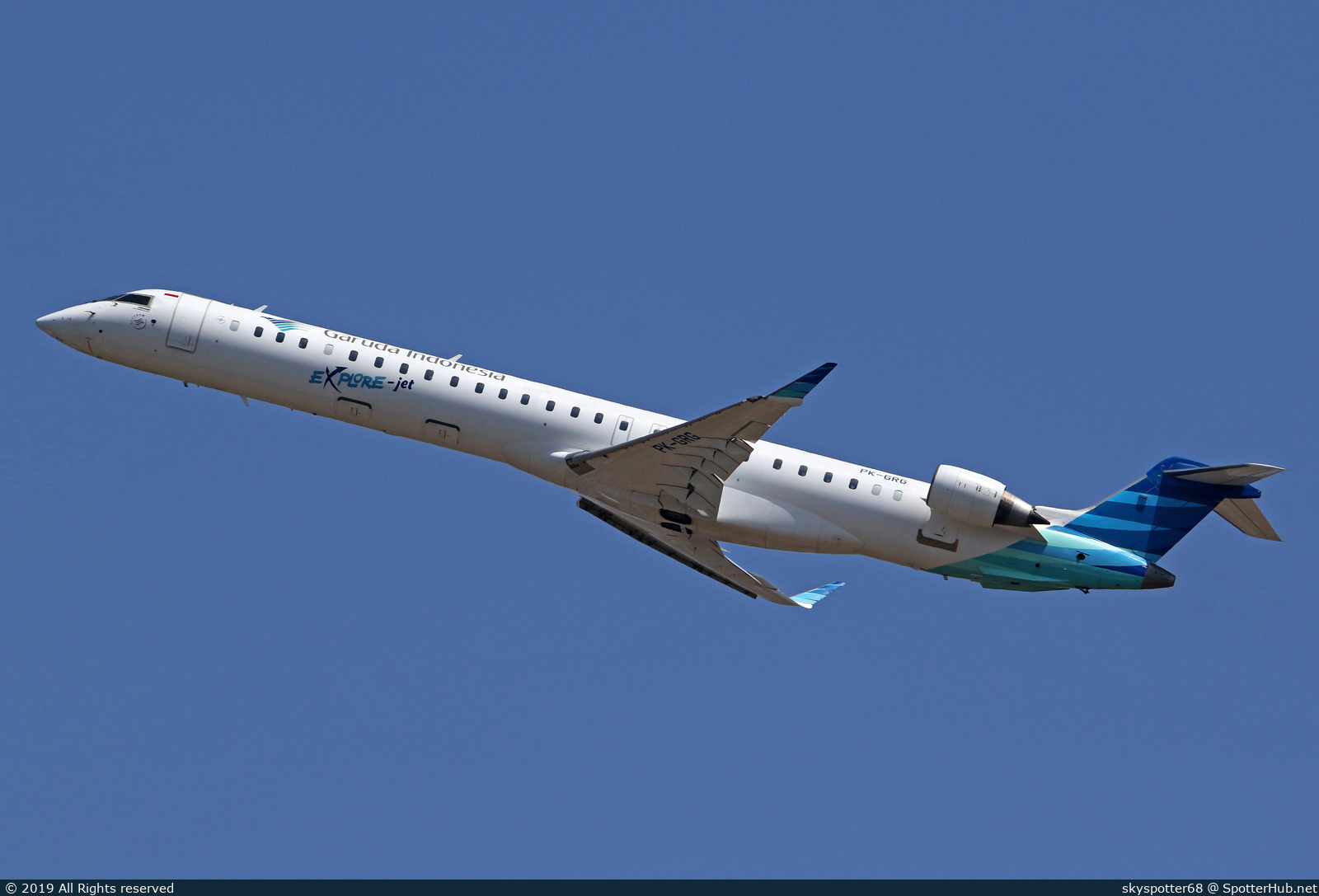 Photo of PK-GRG - Bombardier CRJ-1000ER operated by Garuda Indonesia