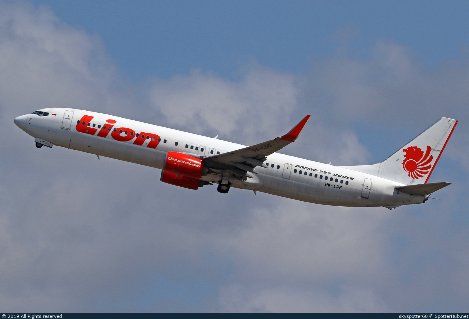 Photo of PK-LPF - Boeing 737-9GP(ER) operated by Lion Air