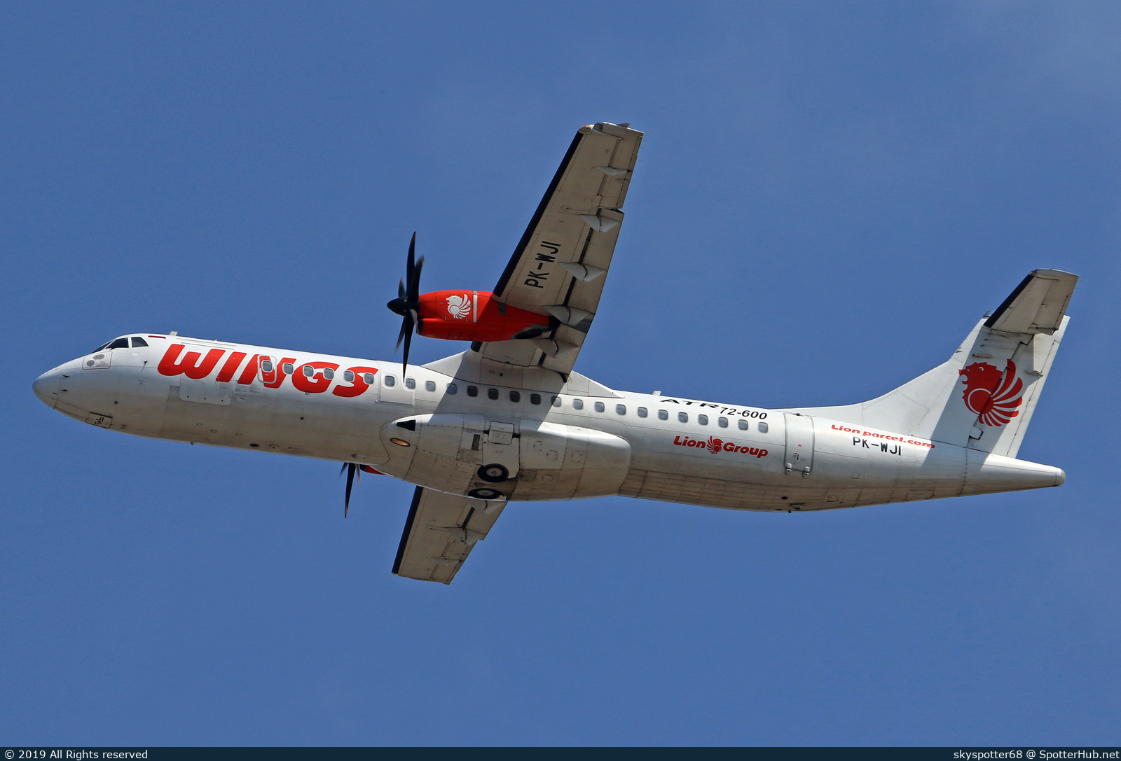 Photo of PK-WJI - ATR 72-600 operated by Wings Air