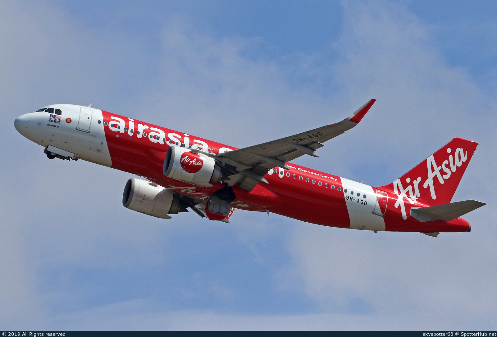 Photo of 9M-AGD - Airbus A320-251N operated by AirAsia