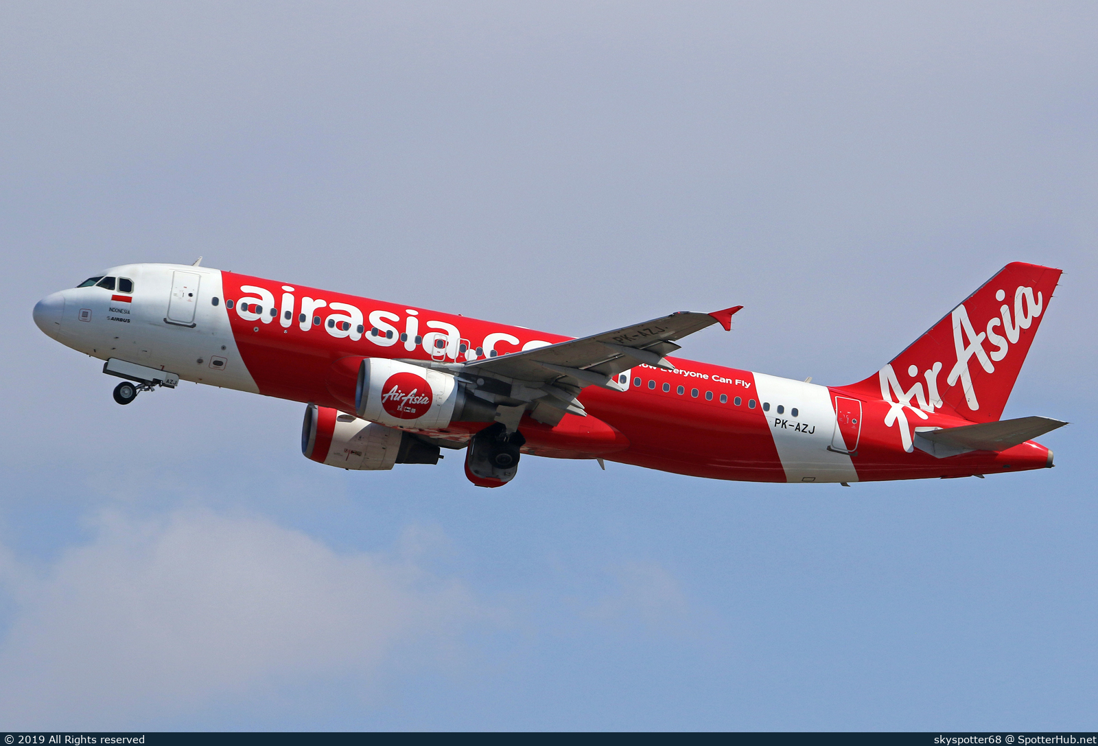 Photo of PK-AZJ - Airbus A320-214 operated by Indonesia AirAsia