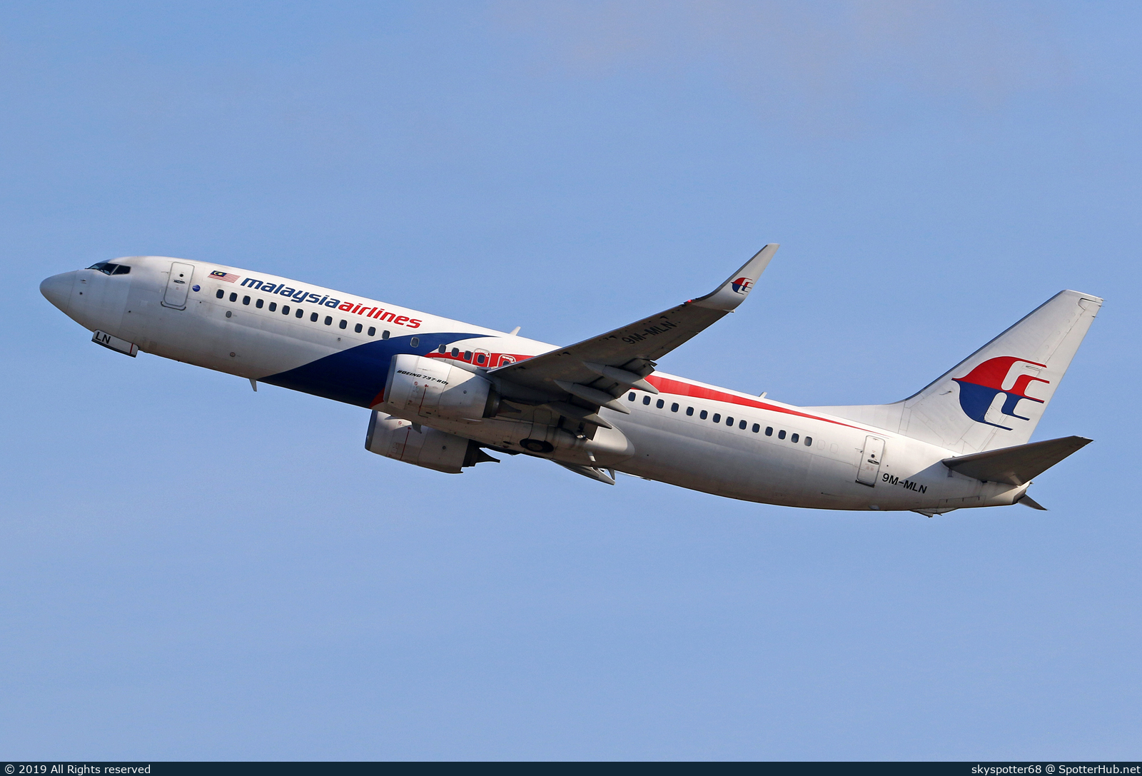 Photo of 9M-MLN - Boeing 737-8H6 operated by Malaysia Airlines