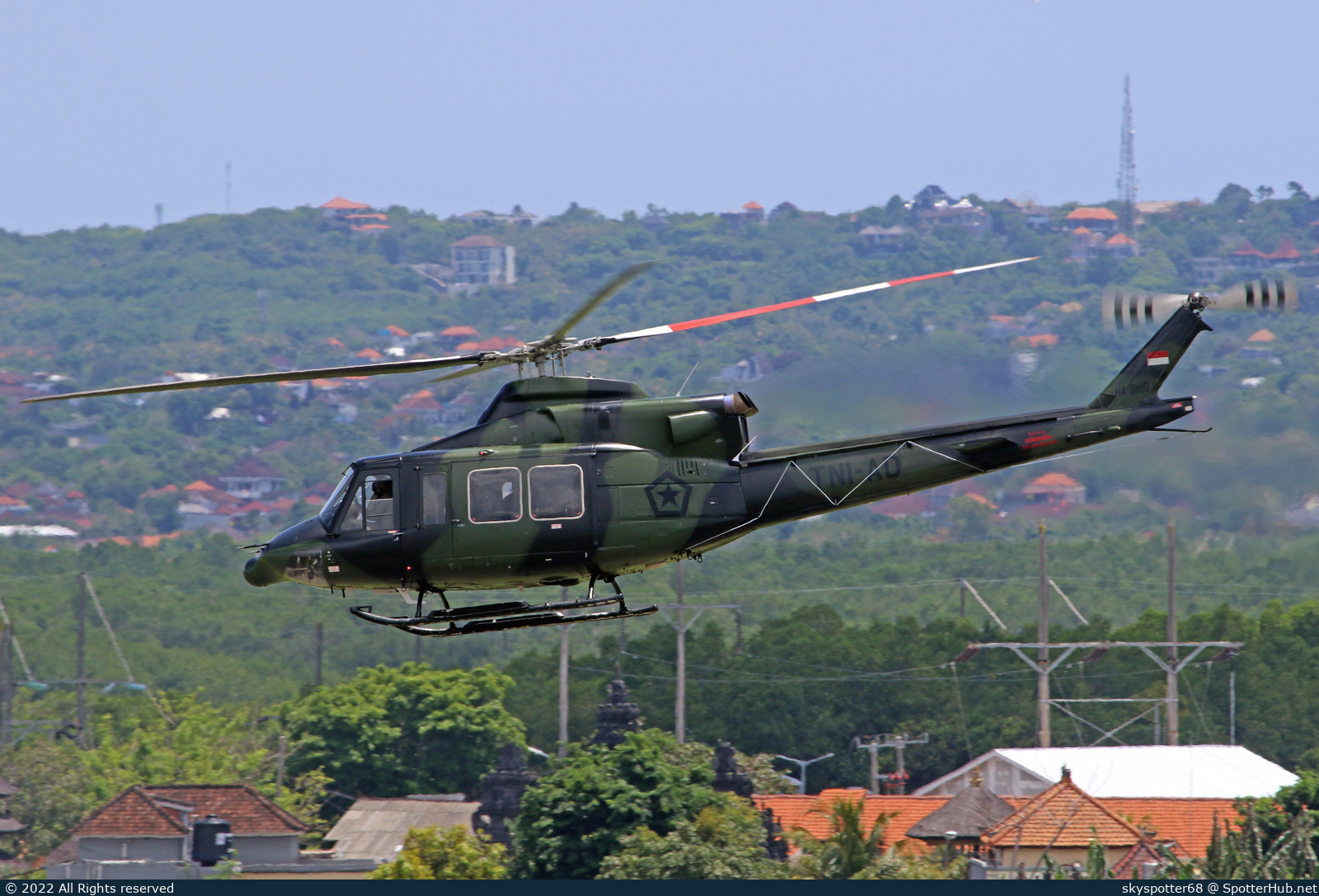 Photo of HA-5180 - Bell 412EP operated by Indonesian Army