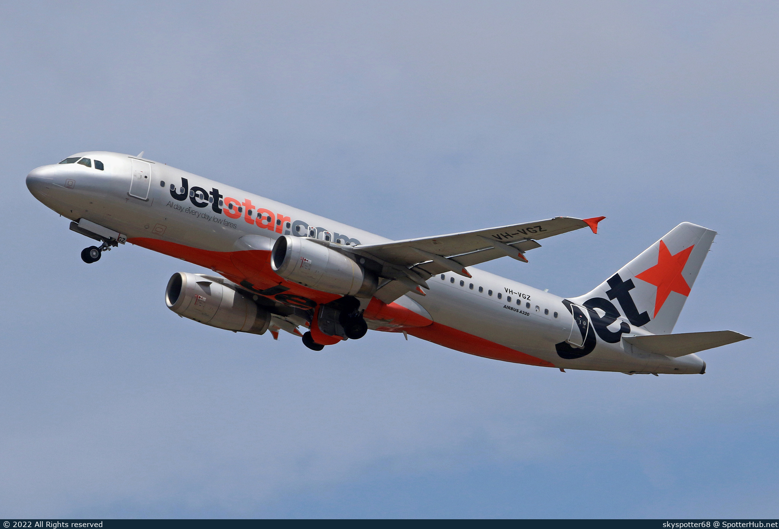 Photo of VH-VGZ - Airbus A320-232 operated by Jetstar Airways
