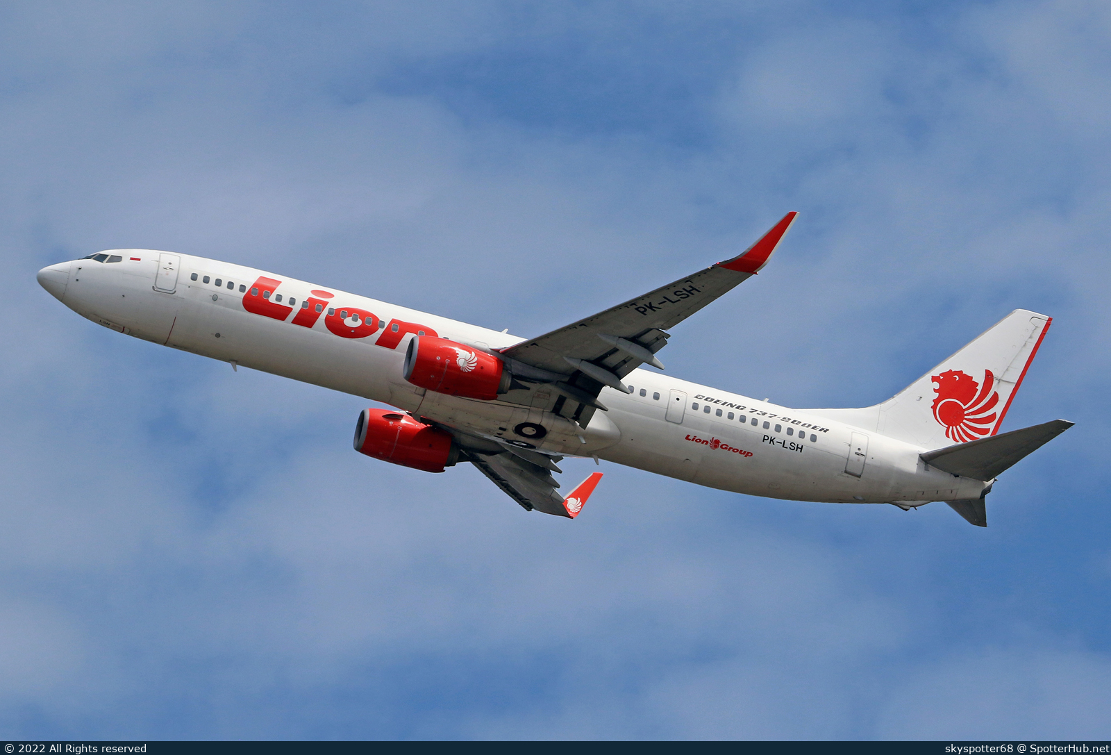 Photo of PK-LSH - Boeing 737-9GP(ER) operated by Lion Air