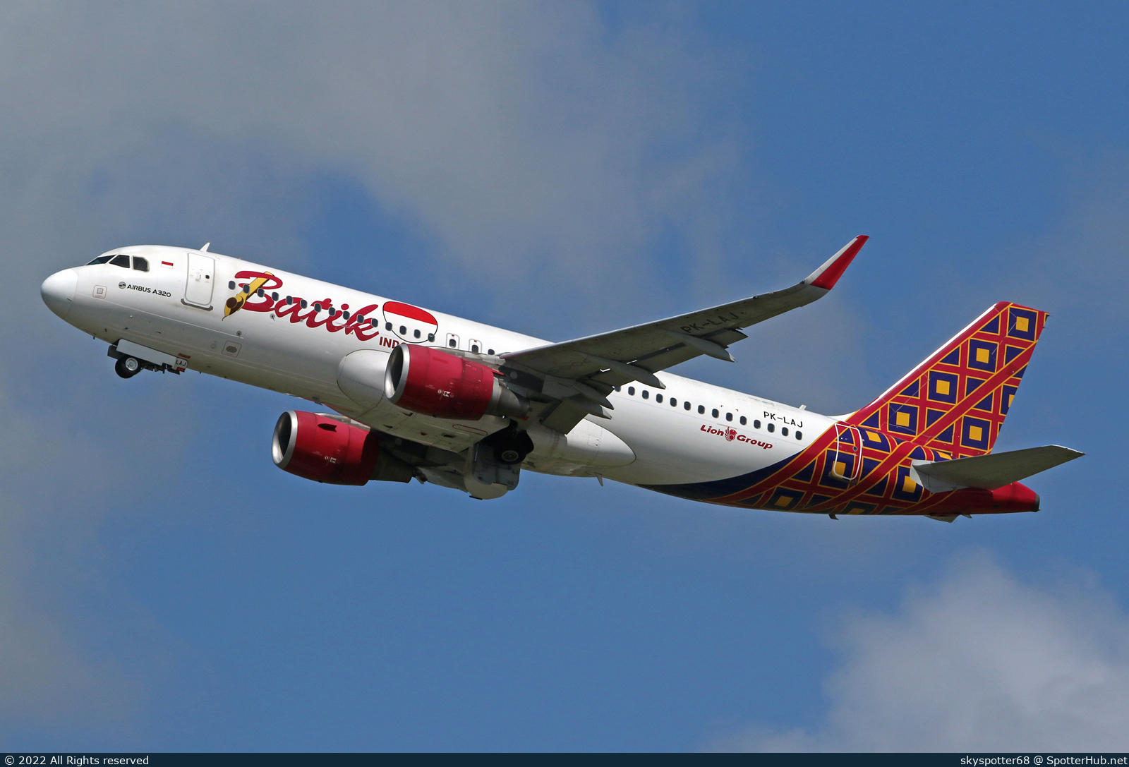 Photo of PK-LAJ - Airbus A320-214 operated by Batik Air
