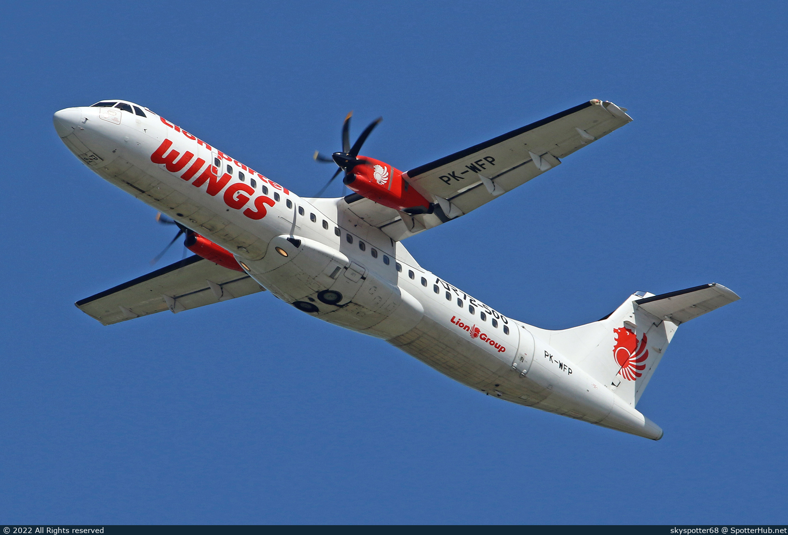 Photo of PK-WFP - ATR 72-500 operated by Wings Air