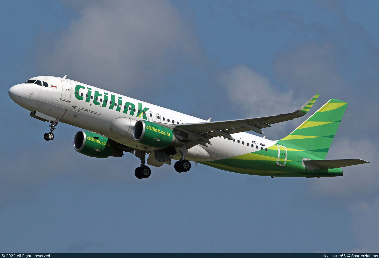 Photo of PK-GQP - Airbus A320-214 operated by Citilink