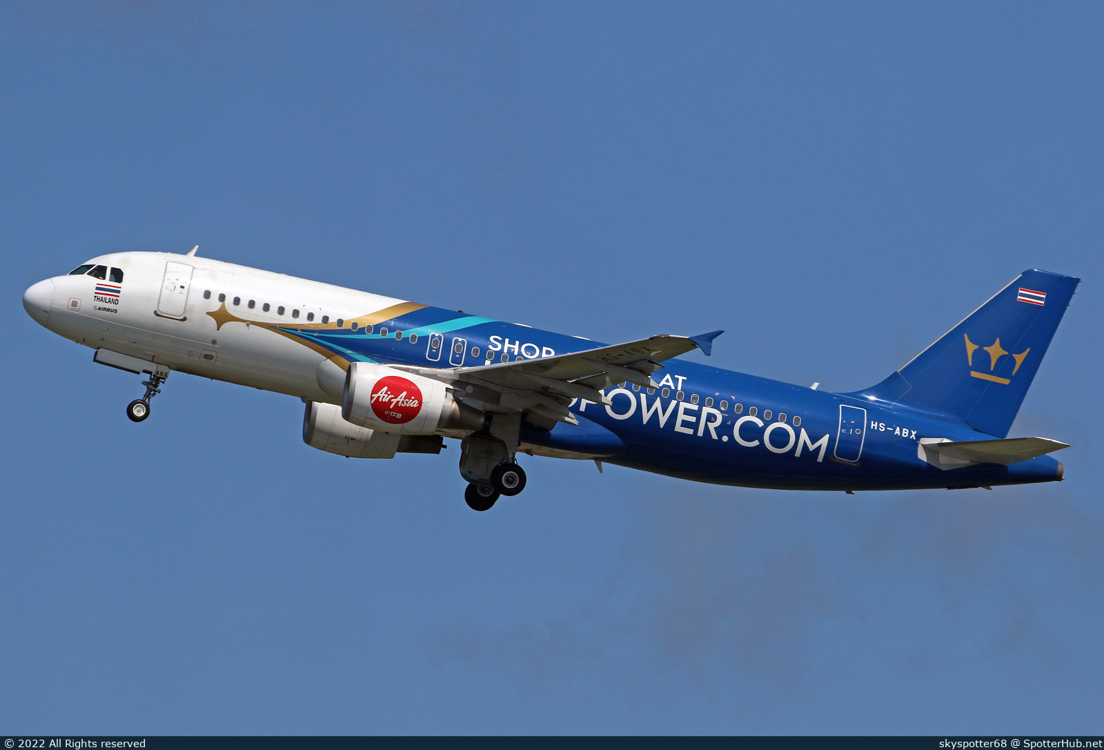 Photo of HS-ABX - Airbus A320-214 operated by Thai AirAsia