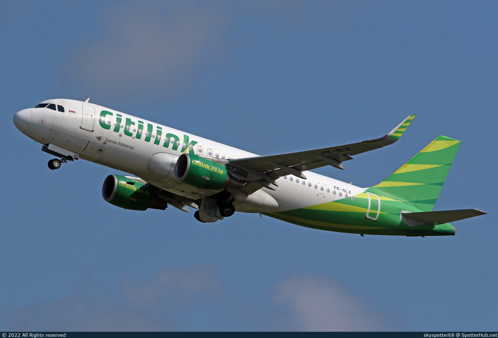 Photo of PK-GLX - Airbus A320-214 operated by Citilink
