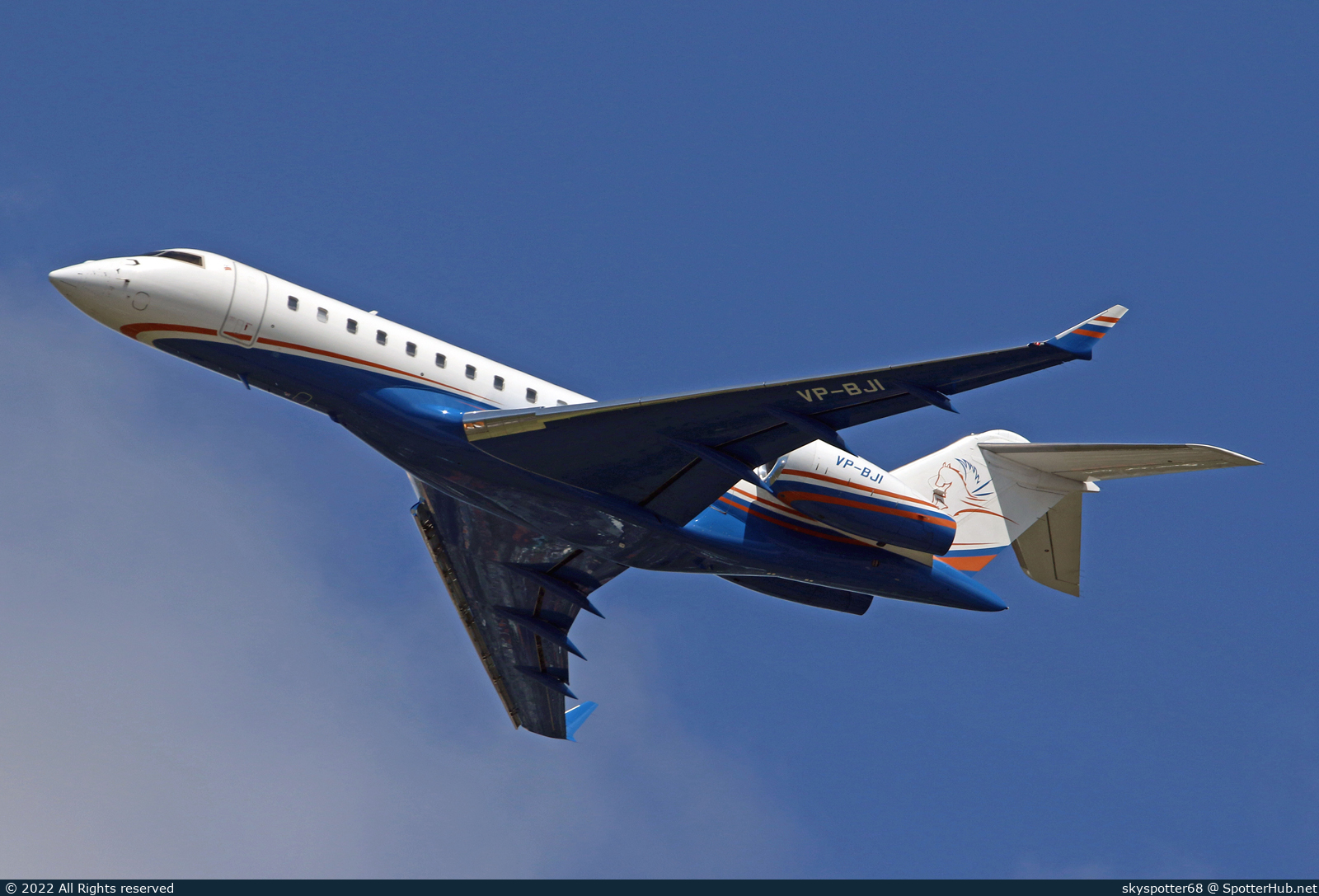 Photo of VP-BJI - Bombardier Global Express XRS operated by Avenir Worldwide