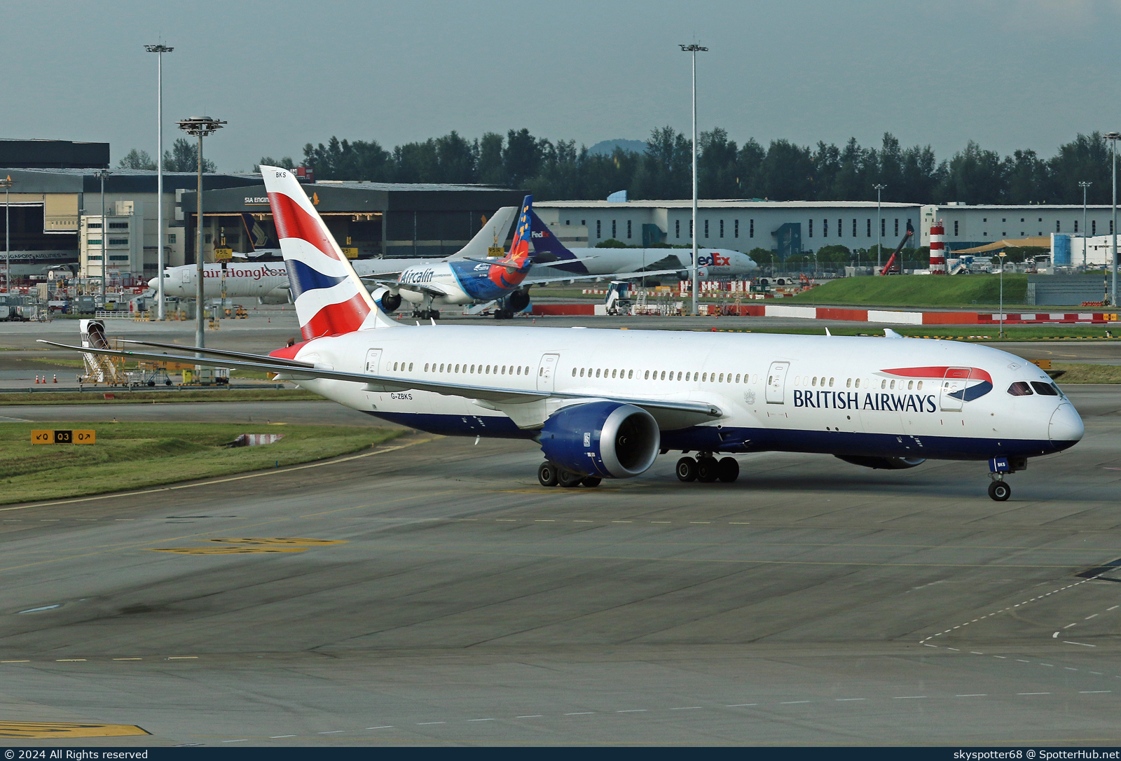 Photo of G-ZBKS - Boeing 787-9 Dreamliner operated by British Airways