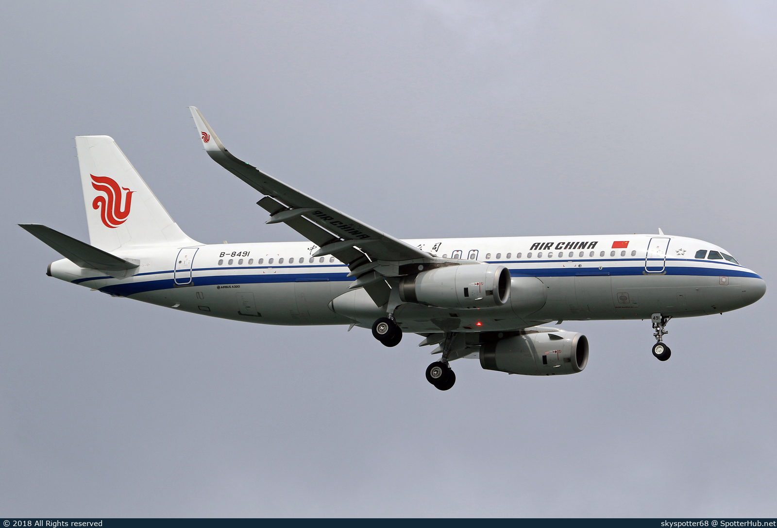 Photo of B-8491 - Airbus A320-232 operated by Air China