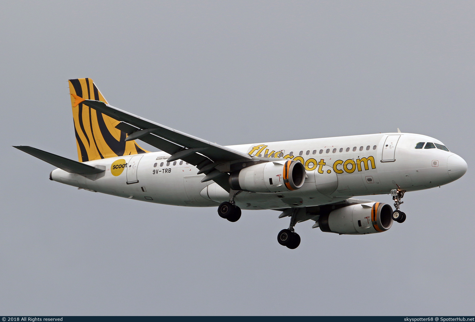 Photo of 9V-TRB - Airbus A319-132 operated by Scoot