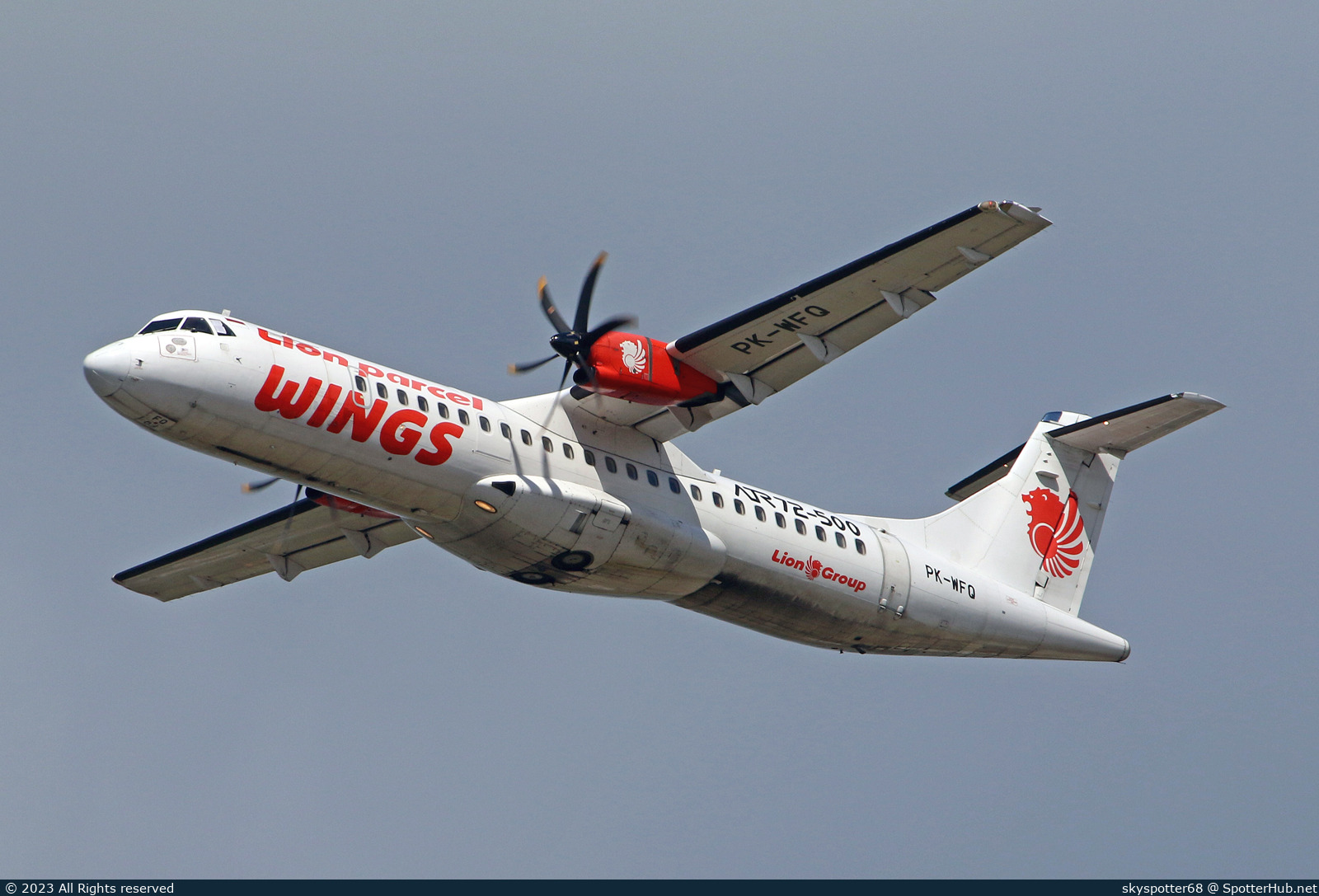 Photo of PK-WFQ - ATR 72-500 operated by Wings Air