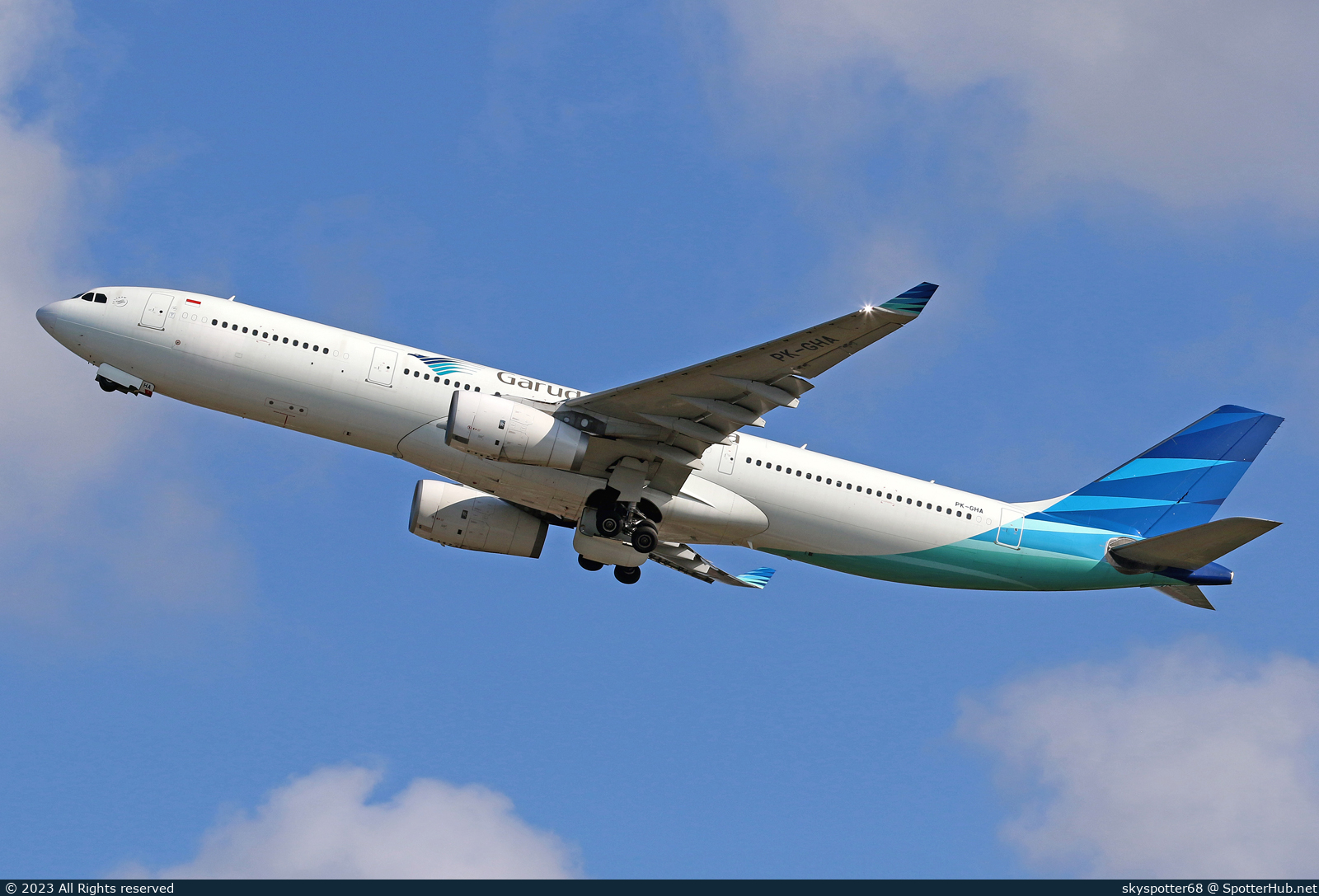 Photo of PK-GHA - Airbus A330-343 operated by Garuda Indonesia