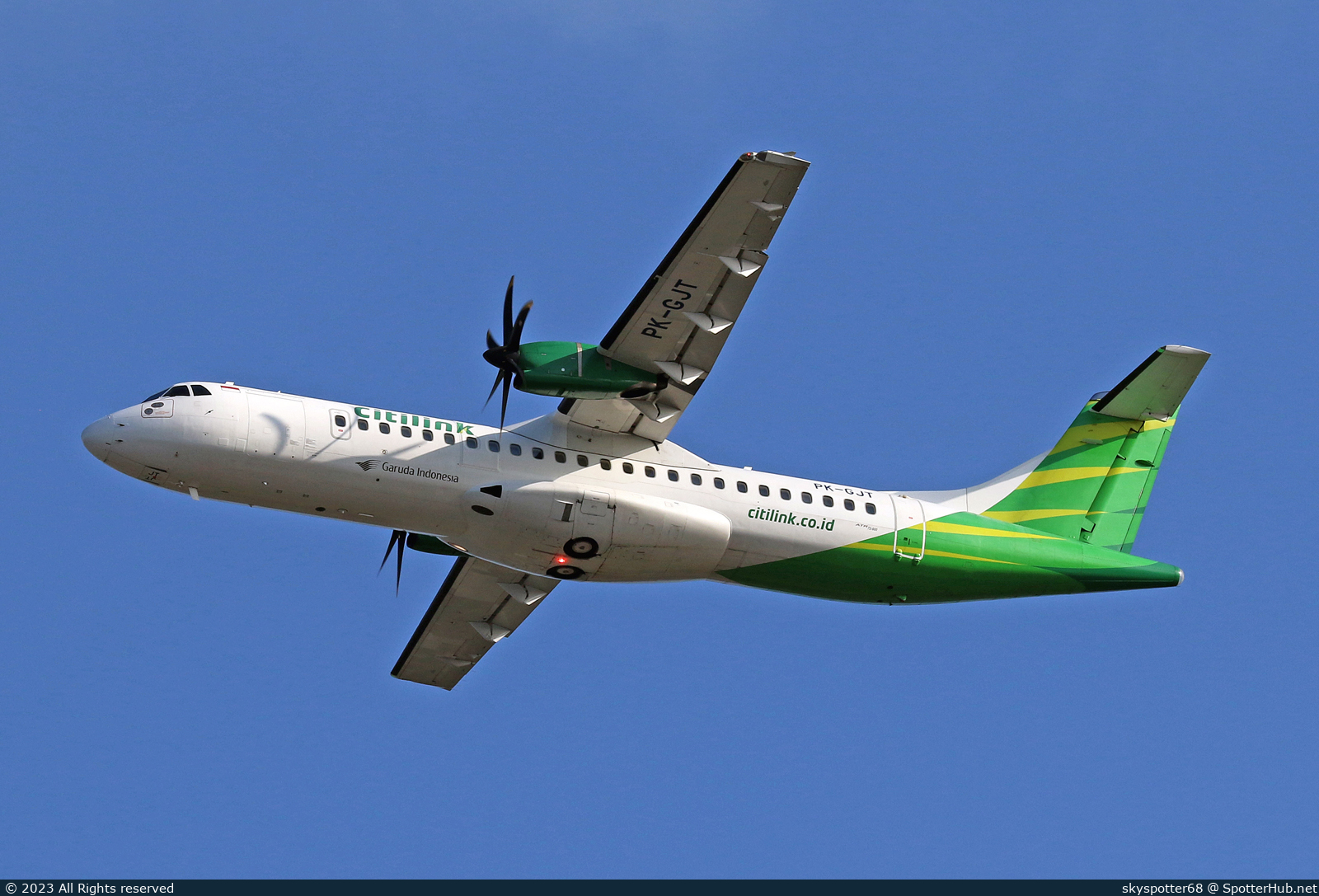 Photo of PK-GJT - ATR 72-600 operated by Citilink