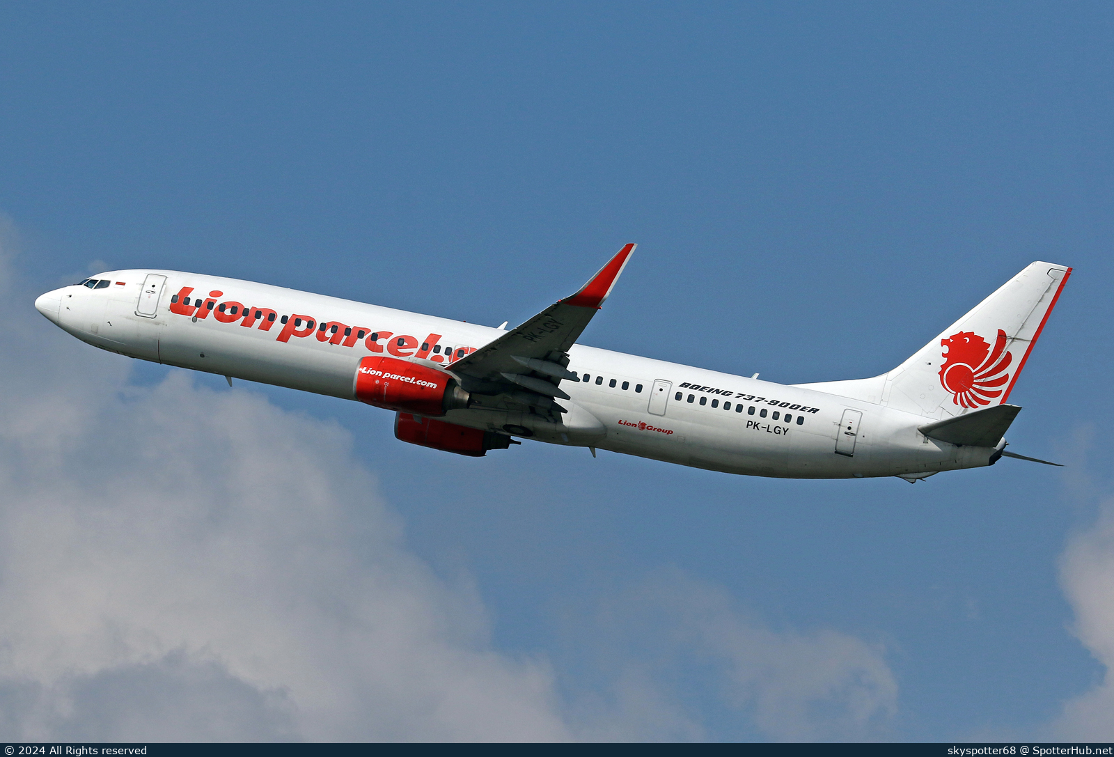 Photo of PK-LGY - Boeing 737-9GP(ER) operated by Lion Air