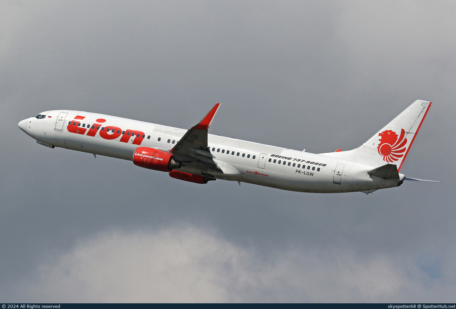 Photo of PK-LGW - Boeing 737-9GP(ER) operated by Lion Air