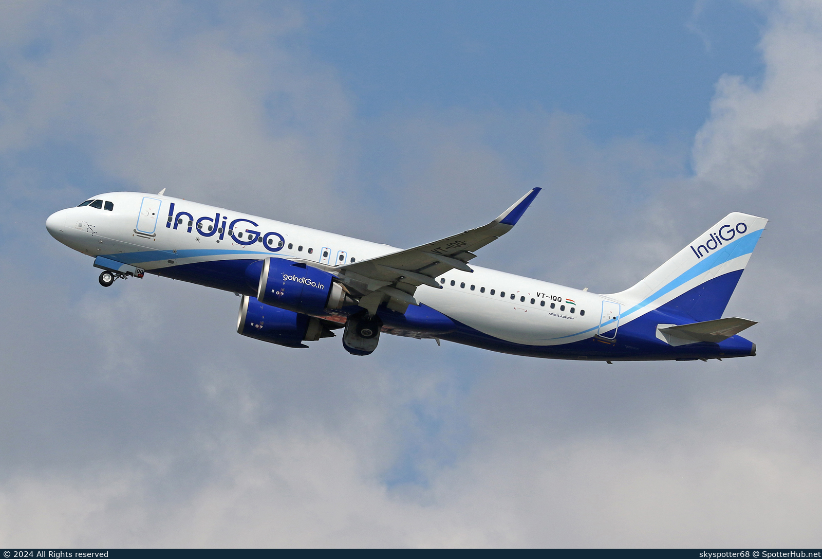 Photo of VT-IQQ - Airbus A320-251N operated by IndiGo