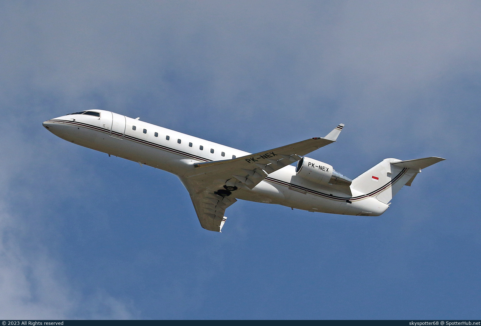Photo of PK-NEX - Bombardier Challenger 850 operated by Jet Eksekutif Travya