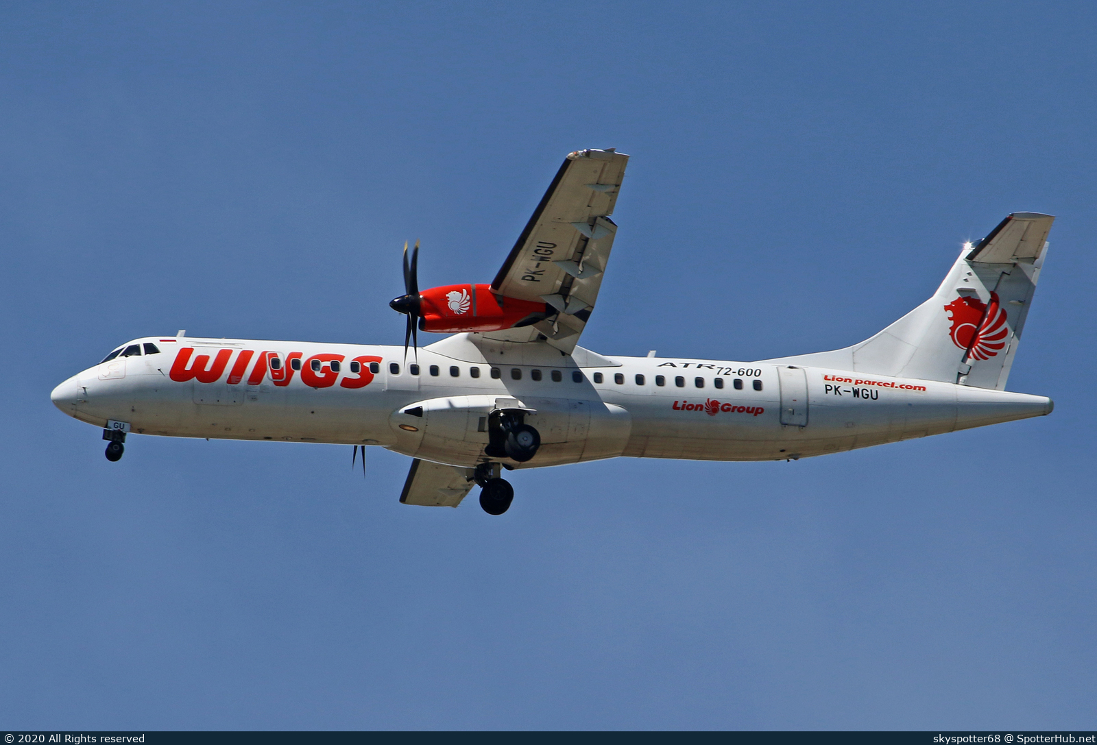 Photo of PK-WGU - ATR 72-600 operated by Wings Air