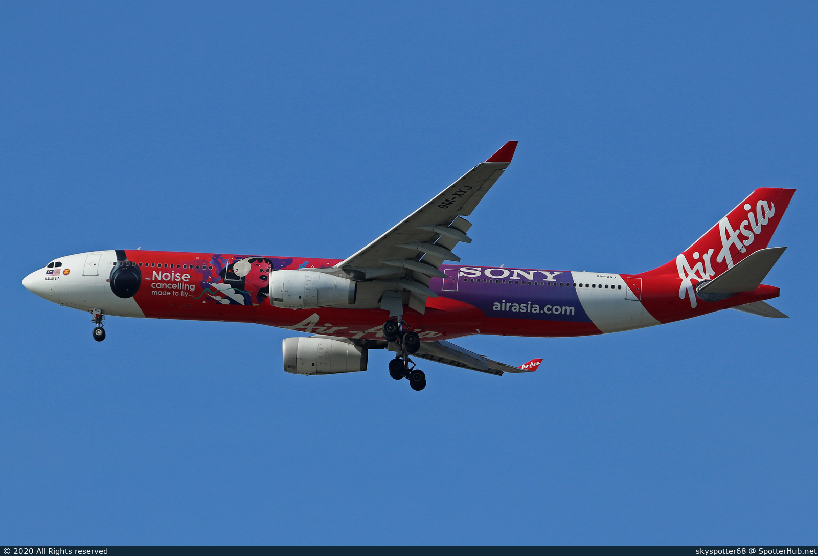 Photo of 9M-XXJ - Airbus A330-343 operated by AirAsia X