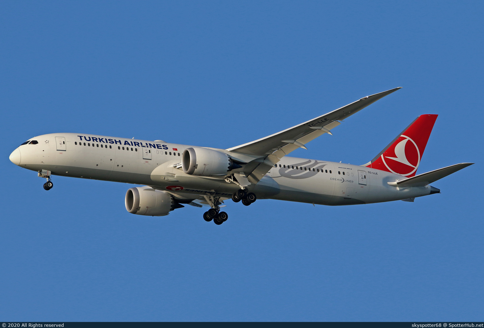 Photo of TC-LLE - Boeing 787-9 Dreamliner operated by Turkish Airlines