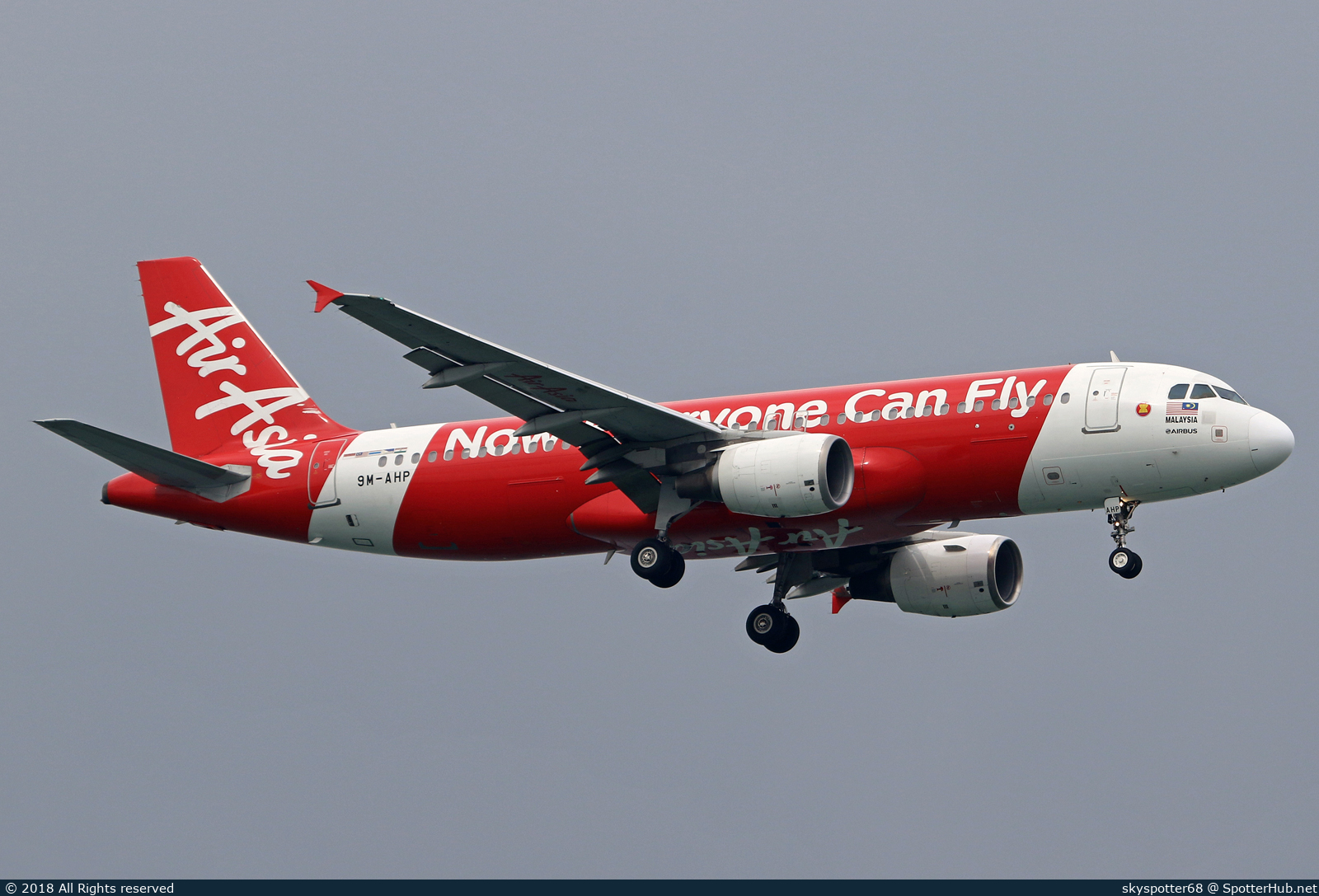 Photo of 9M-AHP - Airbus A320-216 operated by AirAsia