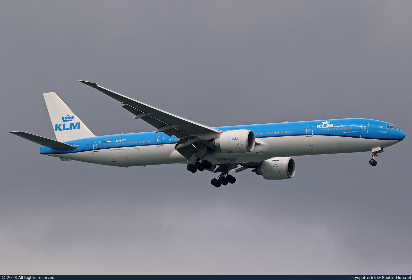 Photo of PH-BVS - Boeing 777-306(ER) operated by KLM Royal Dutch Airlines