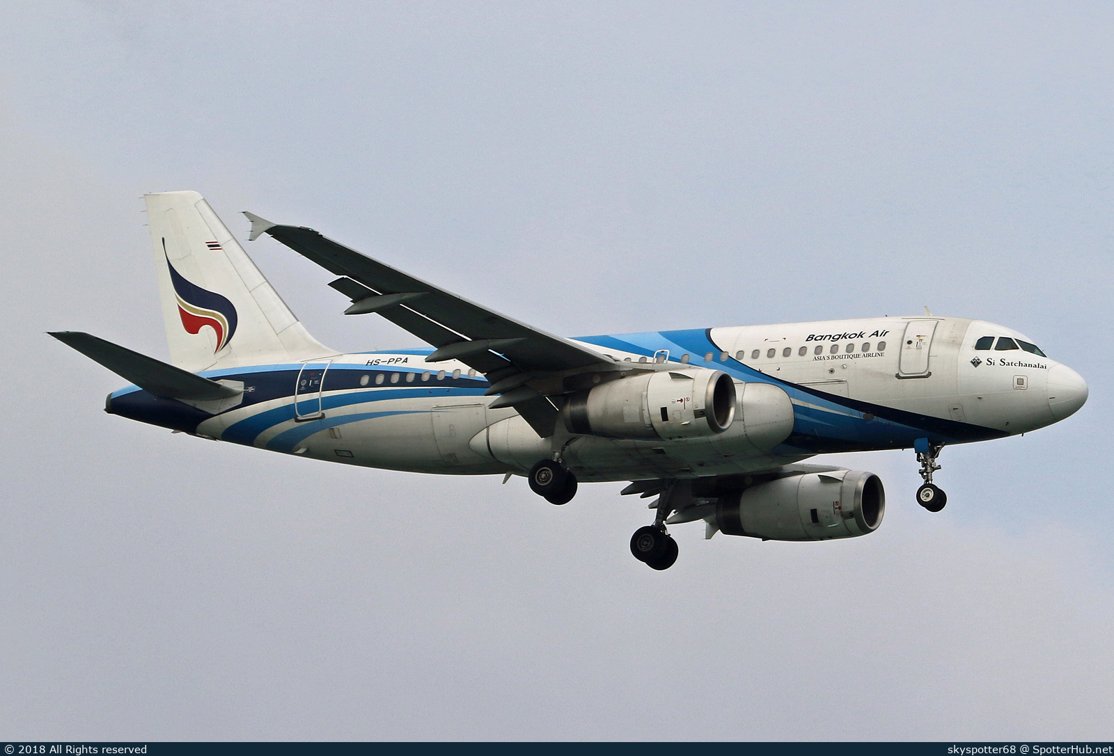 Photo of HS-PPA - Airbus A319-132 operated by Bangkok Airways