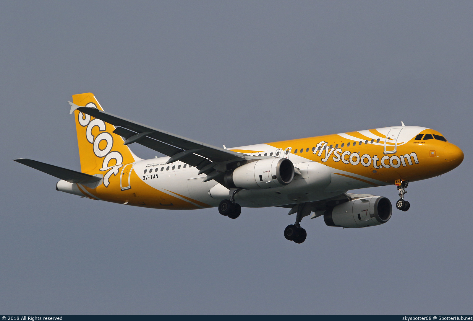 Photo of 9V-TAN - Airbus A320-232 operated by Scoot