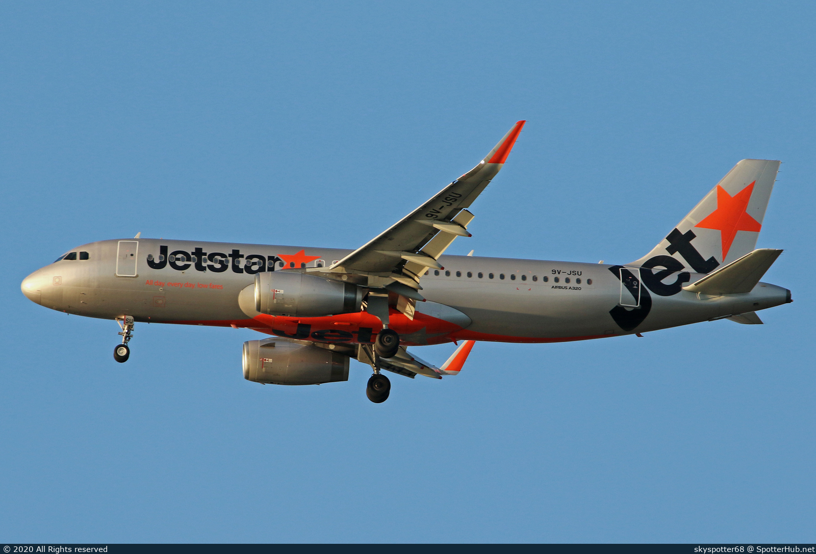 Photo of 9V-JSU - Airbus A320-232 operated by Jetstar Asia
