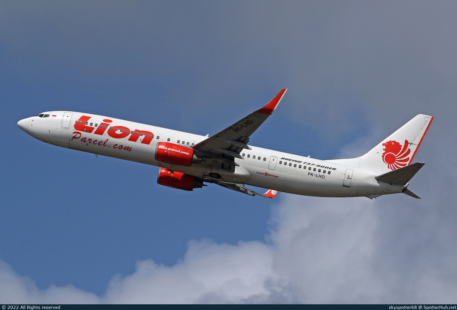 Photo of PK-LHO - Boeing 737-9GP(ER) operated by Lion Air