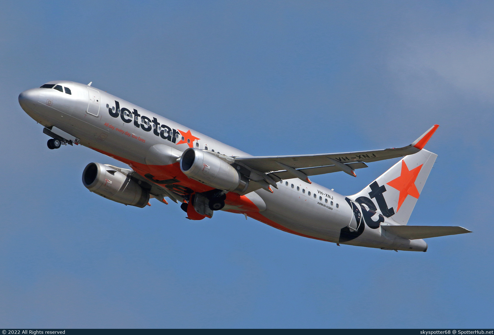 Photo of VH-XNJ - Airbus A320-232 operated by Jetstar Airways