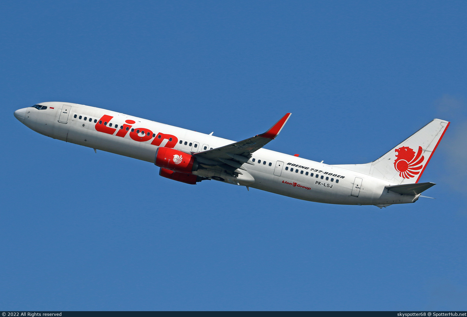 Photo of PK-LSJ - Boeing 737-9GP(ER) operated by Lion Air