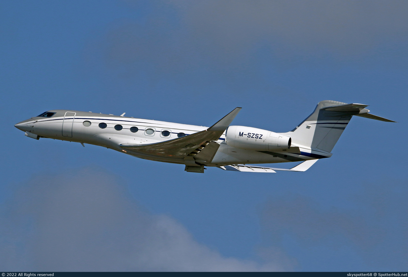 Photo of M-SZSZ - Gulfstream G650ER operated by Sino Jet