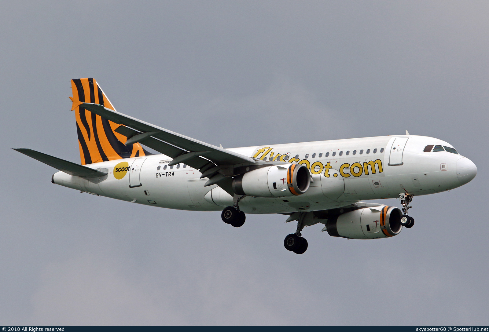 Photo of 9V-TRA - Airbus A319-132 operated by Scoot