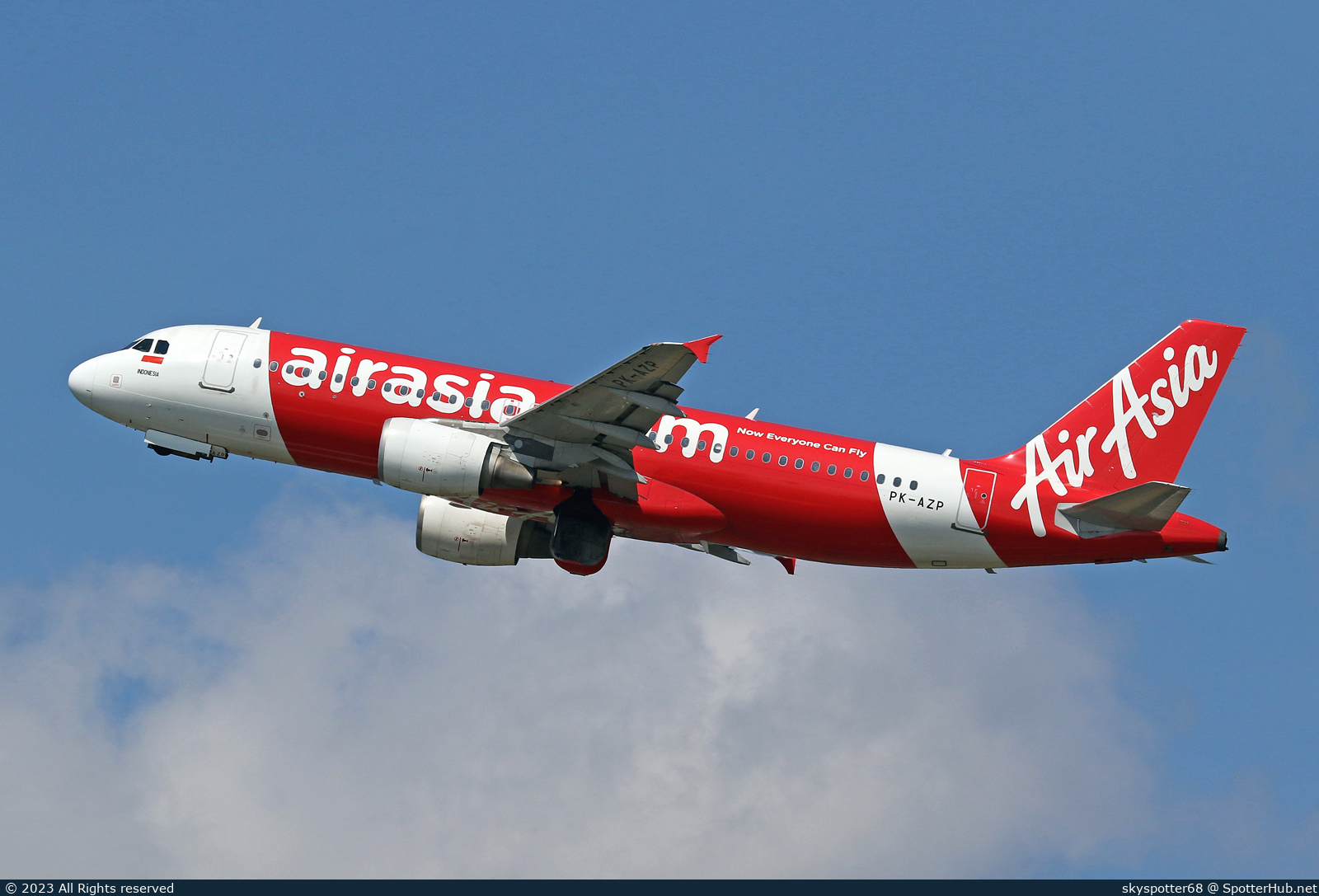 Photo of PK-AZP - Airbus A320-216 operated by Indonesia AirAsia