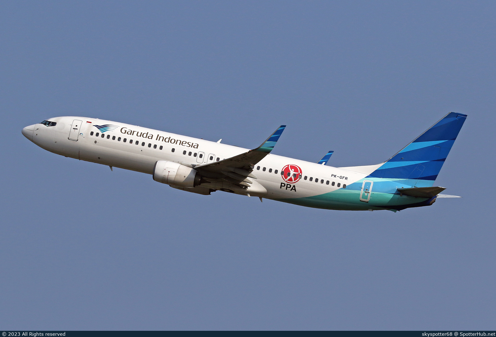 Photo of PK-GFR - Boeing 737-81D operated by Garuda Indonesia