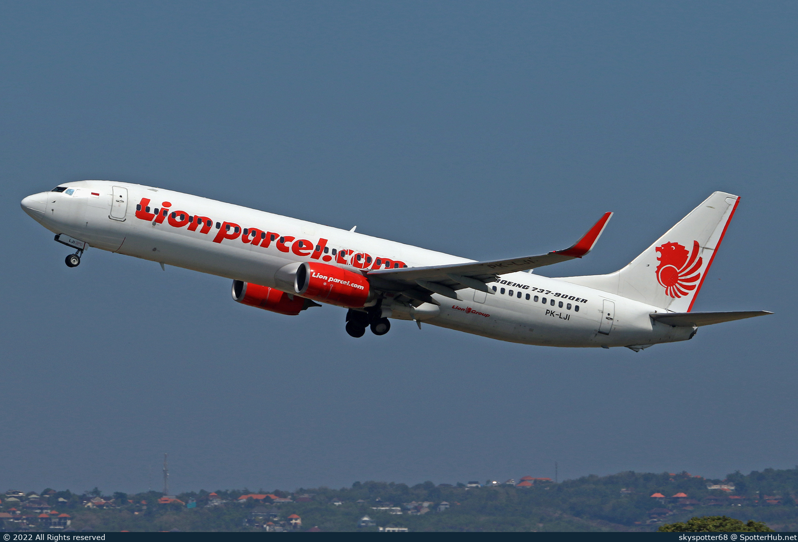 Photo of PK-LJI - Boeing 737-9GP(ER) operated by Lion Air