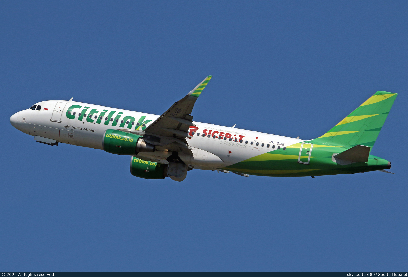 Photo of PK-GQG - Airbus A320-214 operated by Citilink