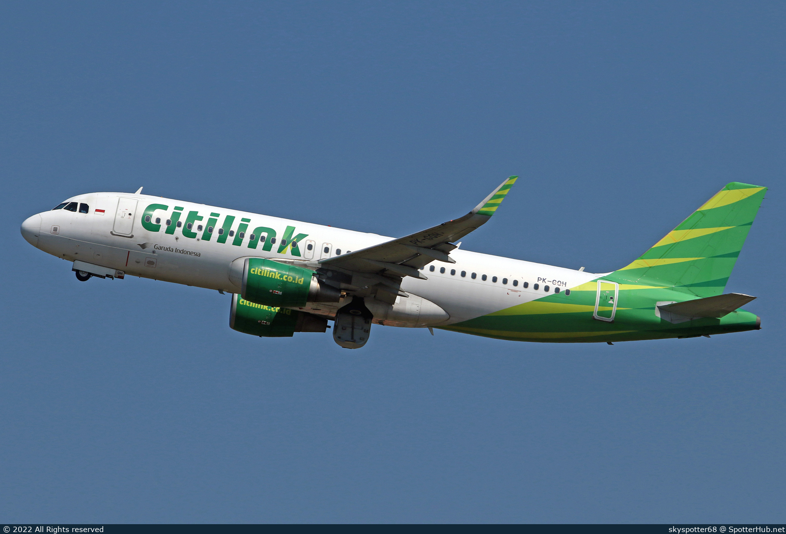 Photo of PK-GQH - Airbus A320-214 operated by Citilink