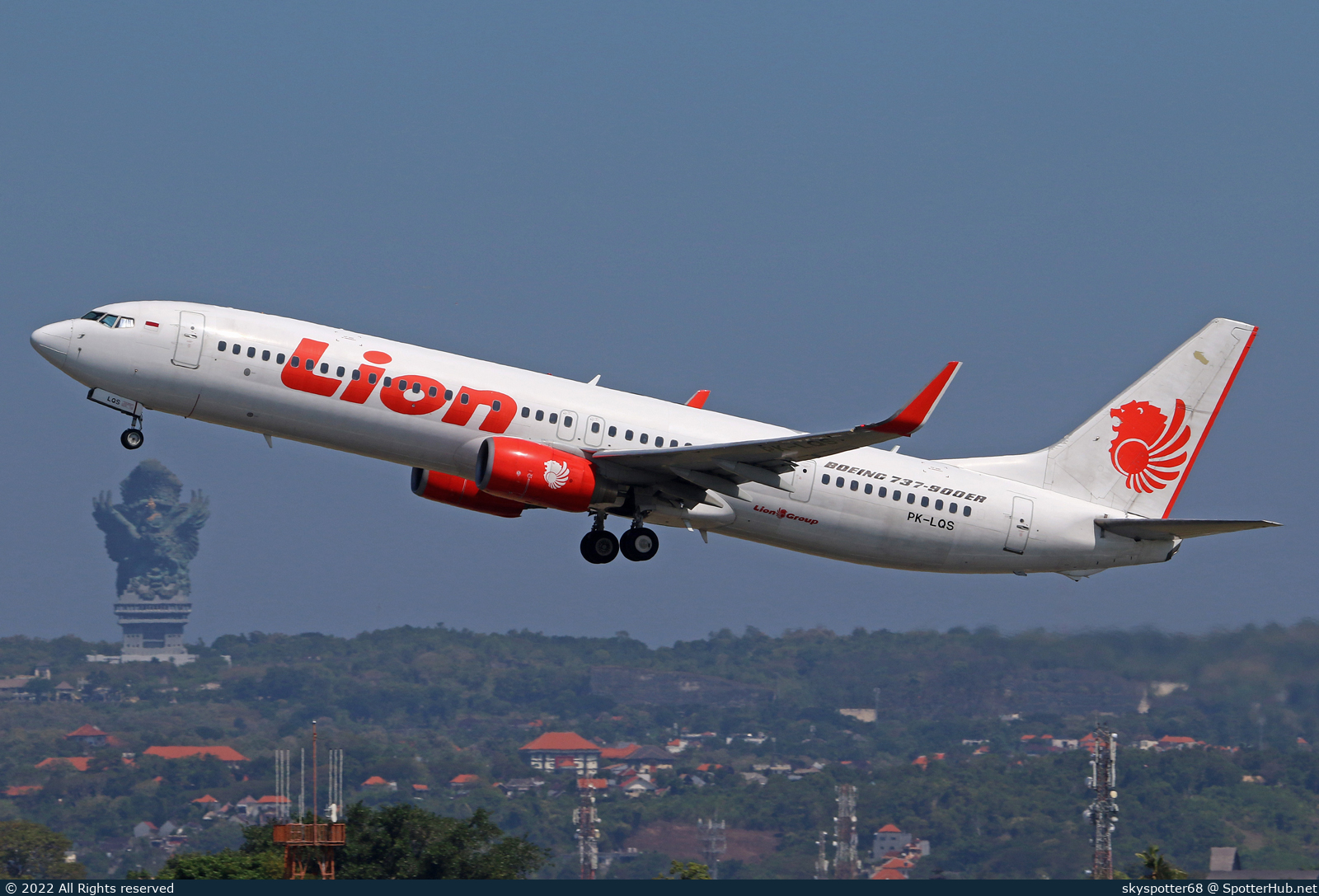 Photo of PK-LQS - Boeing 737-9GP(ER) operated by Lion Air