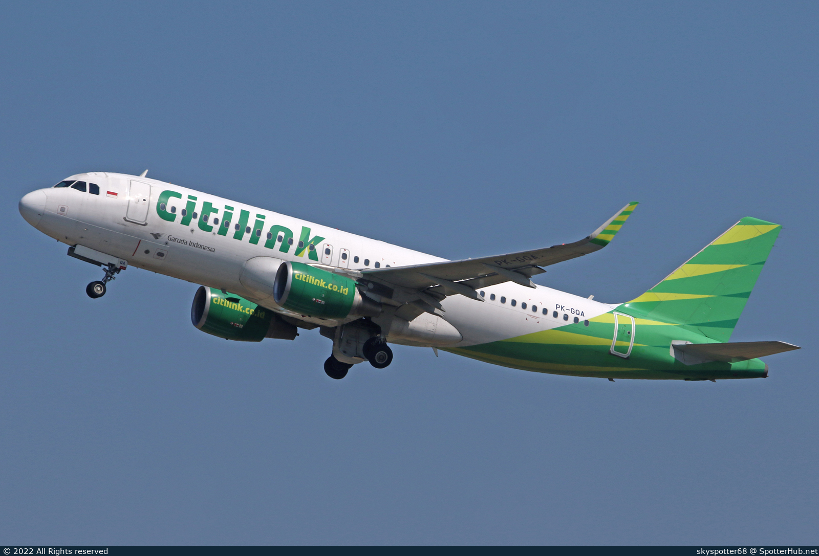 Photo of PK-GQA - Airbus A320-214 operated by Citilink