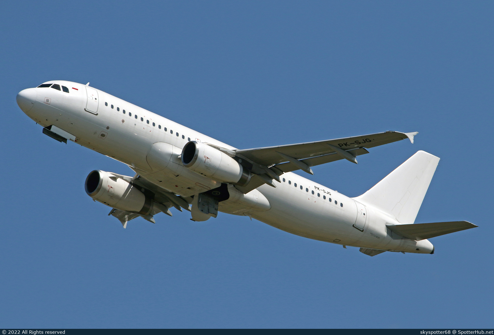 Photo of PK-SJG - Airbus A320-232 operated by Super Air Jet
