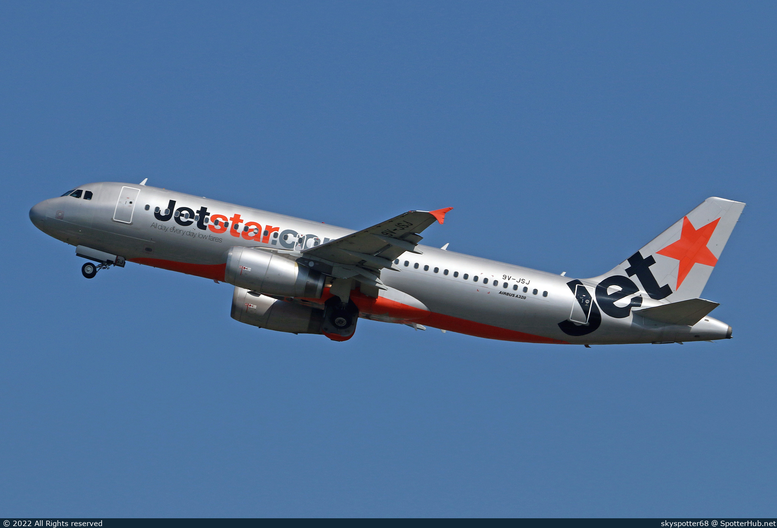 Photo of 9V-JSJ - Airbus A320-232 operated by Jetstar Asia